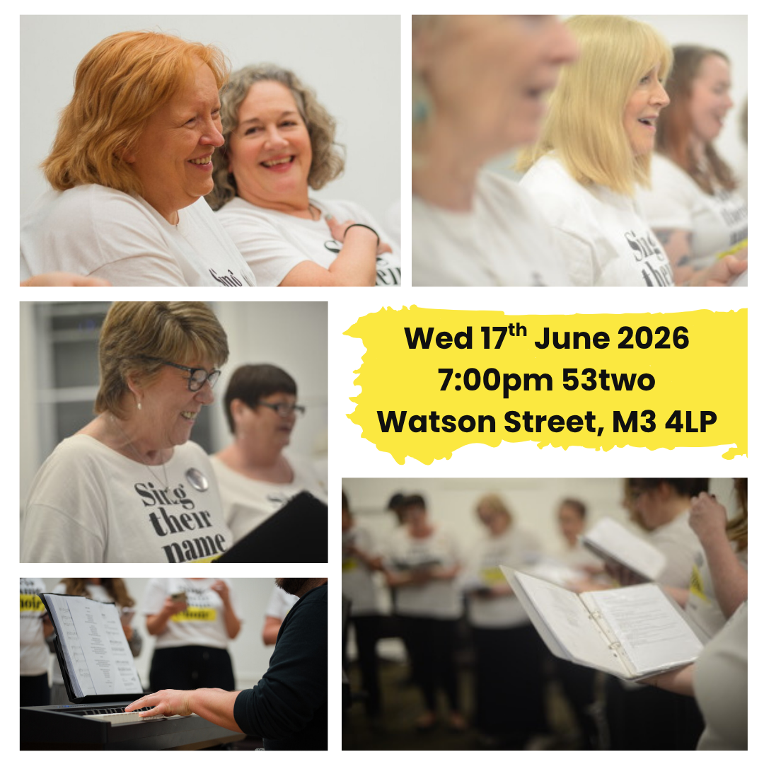Sing Their Name Choir Awareness Evening